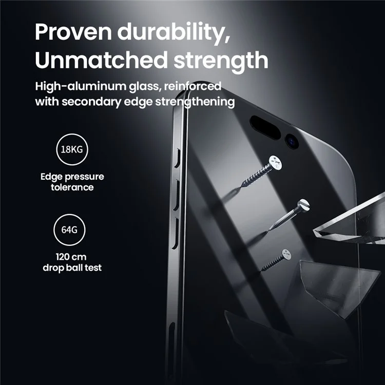 NILLKIN CP+PRO Per iPhone 16 Protezione schermo Pellicola in vetro AGC Ultra Clear