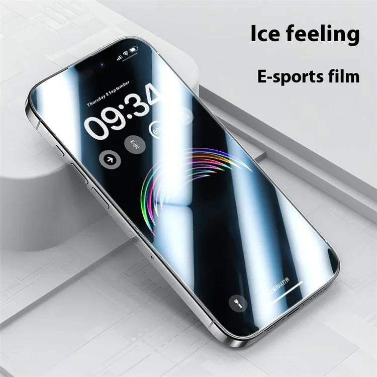 Benks For Iphone 16 Pro Matte Screen Protector 0,23 мм Высотой Алюминиевая Стеклянная Пленка Silicon