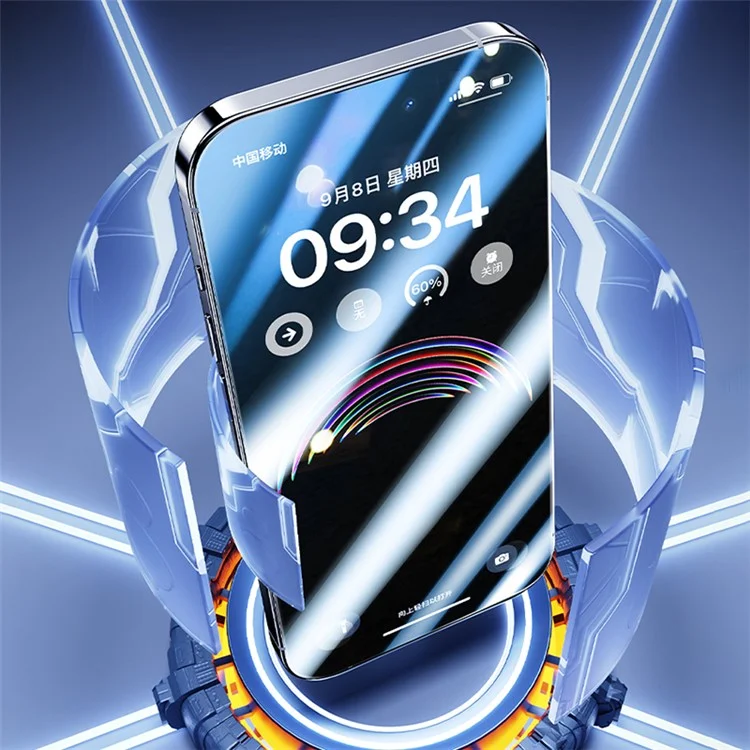 Benks For Iphone 16 Pro Matte Screen Protector 0,23 мм Высотой Алюминиевая Стеклянная Пленка Silicon