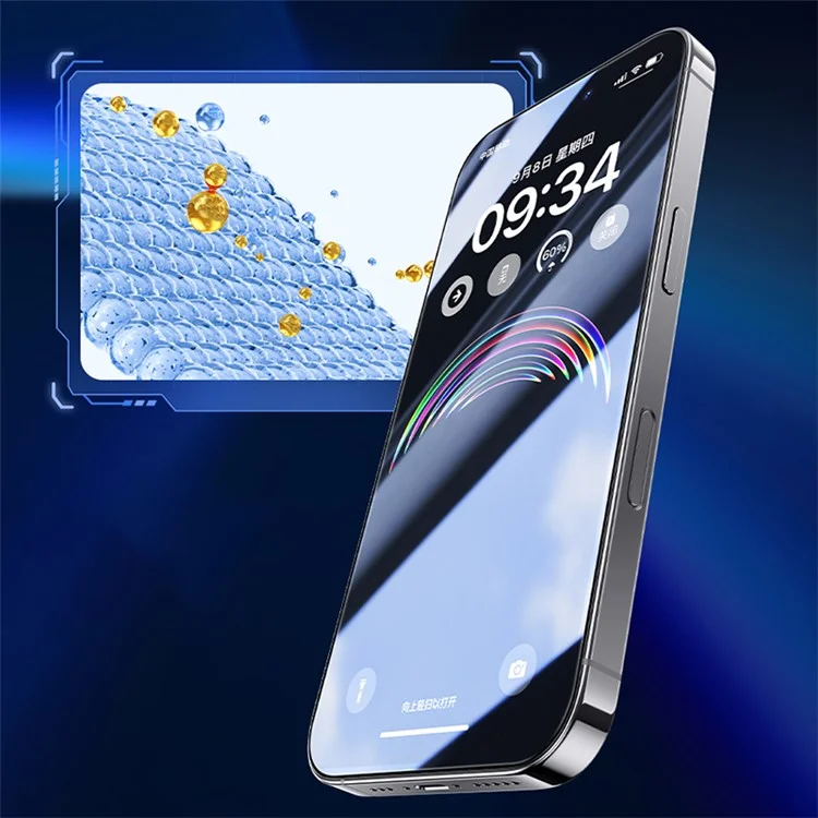Benks For Iphone 16 Pro Matte Screen Protector 0,23 мм Высотой Алюминиевая Стеклянная Пленка Silicon