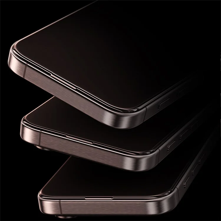 BENKS Pour iPhone 16 Pro Max Protecteur d'écran anti-espion Zero Sense High Verre aluminium-silicium Film