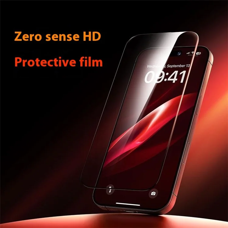 BENKS For iPhone 16 Plus / 15 Plus / 14 Pro Max Zero Sense HD Clear Screen Protector High Aluminium-Silicon Glass Film