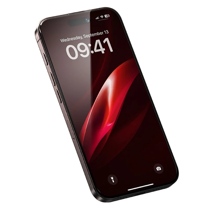 Bennks Für Iphone 16 Pro Zero Sense HD Clear Screen Protector High Aluminium-Silicon Glass Film