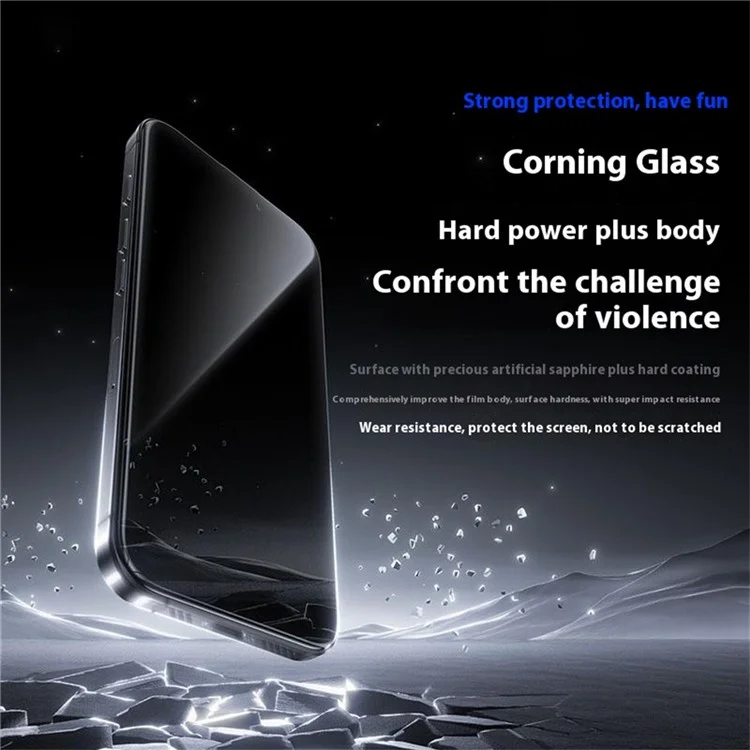 BENKS For iPhone 16 Pro Max Corning Gorilla Glass Screen Protector Sapphire-Like Coating