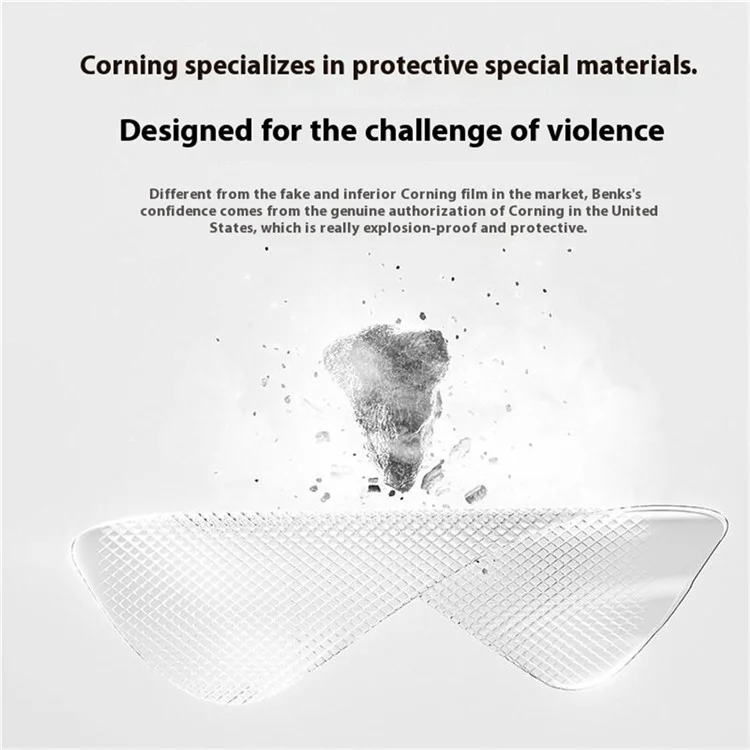 Benks For Iphone 16 Corning Gorilla Glass Ultra Clear Screater