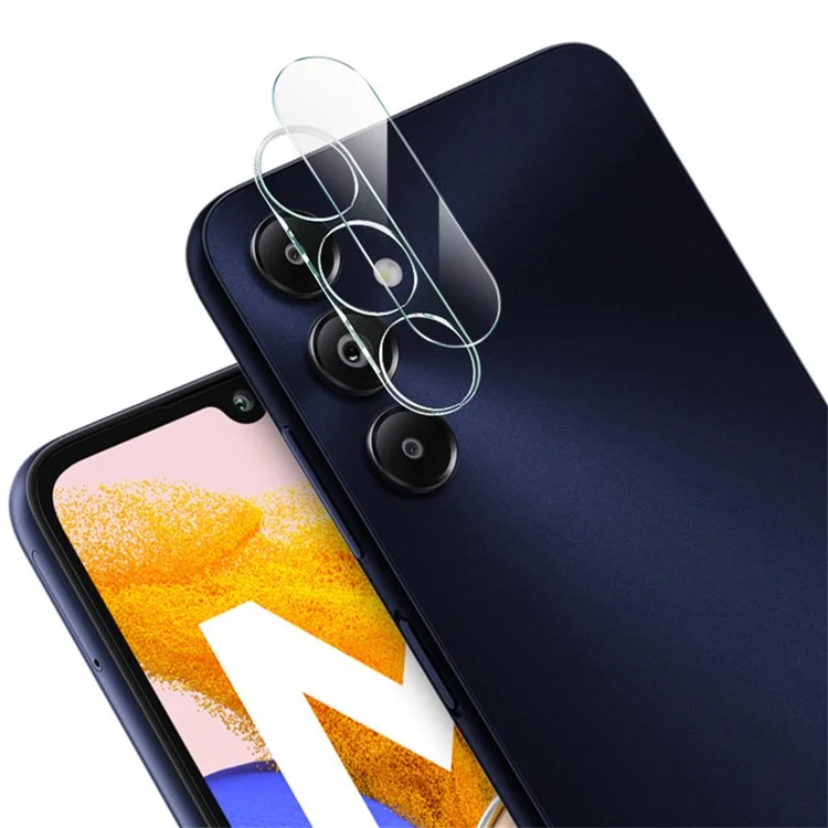 IMAK For Samsung Galaxy F14 4G / M14 4G Tempered Glass Camera Lens Protector + Acrylic Lens Cap