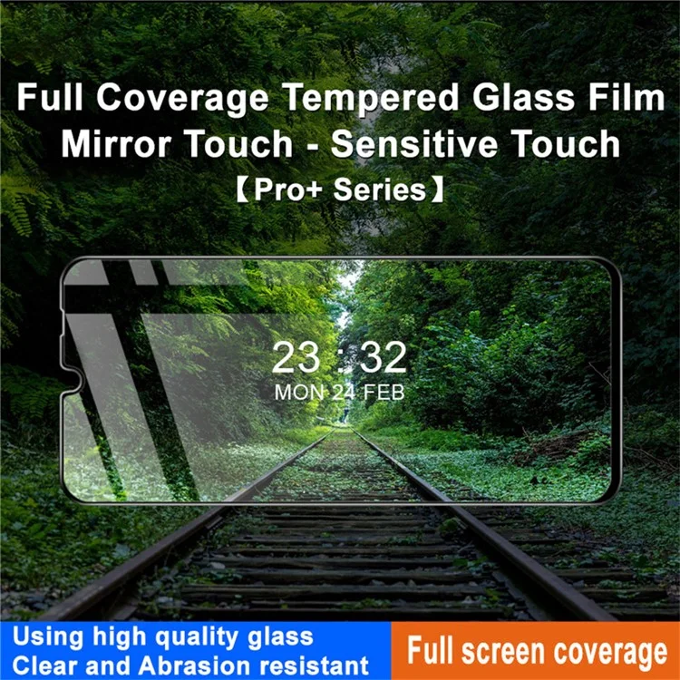 IMAK Pro+ Series For Samsung Galaxy A06 4G Tempered Glass Full Screen Protector Sensitive Touch Film