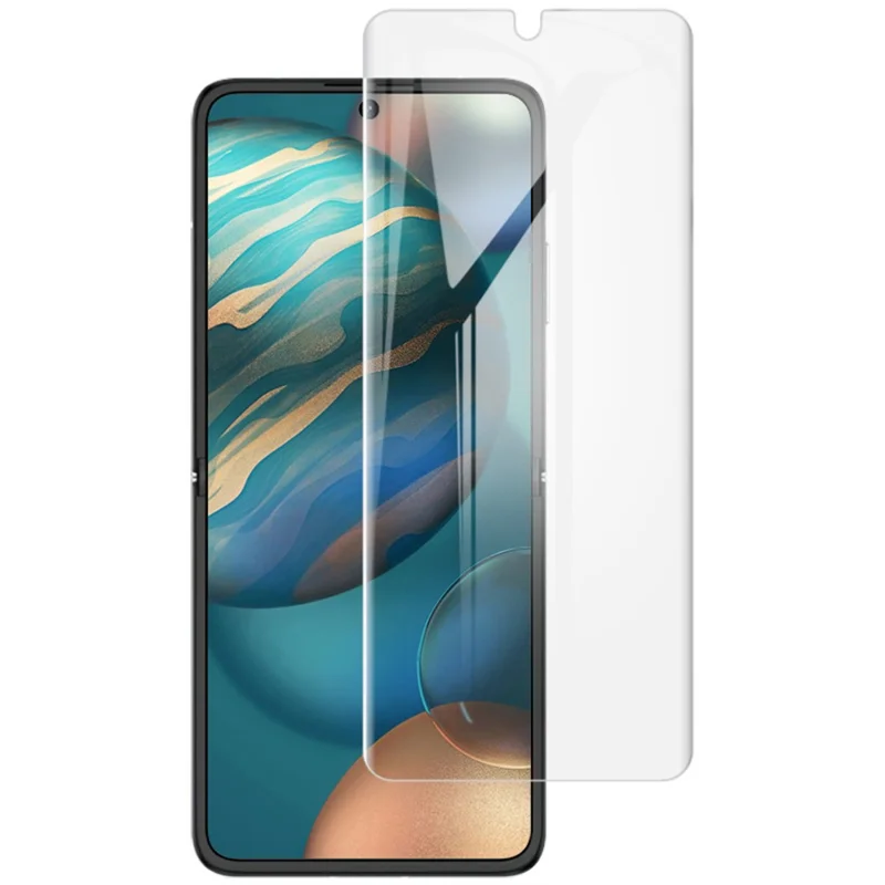 IMAK Hydrogel Film 4. Gen Für Huawei Nova Flip 5G Vollbildschutz Ultra Clear Soft TPU Film