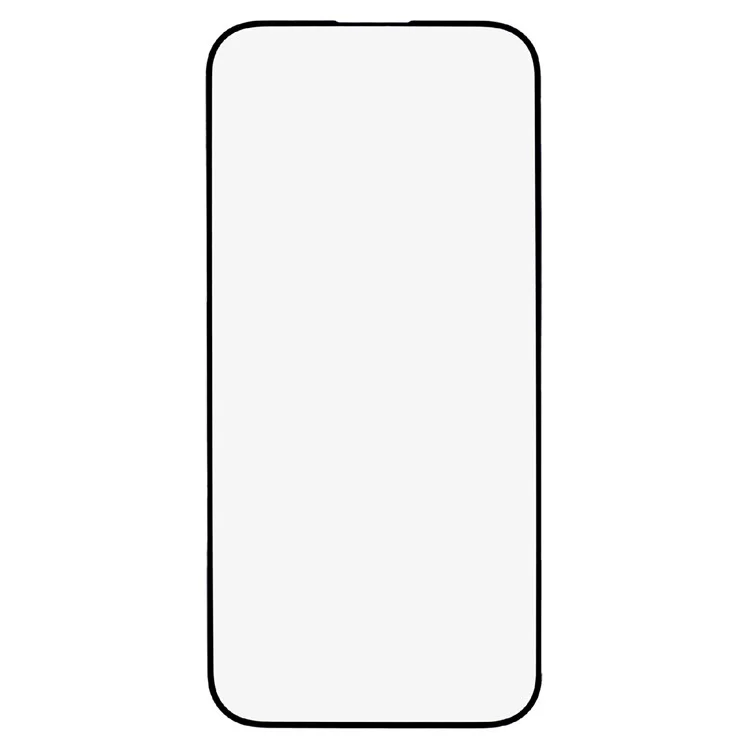 For iPhone 16 Pro Tempered Glass Screen Protector Anti-Blue-Ray Screen Film Black Edge Silk Printing Clear Phone Film