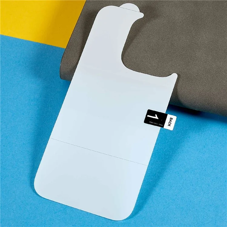 For iPhone 16 Pro Max Phone Back Protector Hydrogel HD Clear TPU + PET Back Cover Film