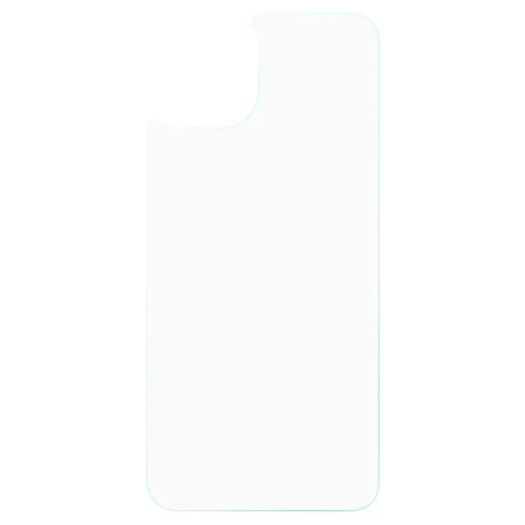 Para iPhone 16 Pro HD Clear Tempered Glass Back Film 2.5D Arc Edge 9H Hardness Anti-Scratch Back Protector