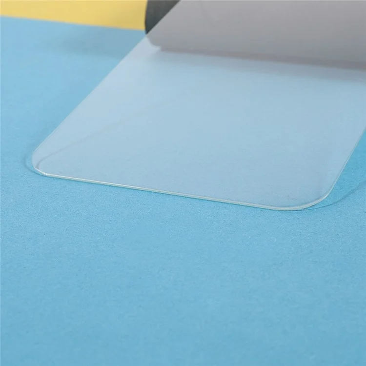Para iPhone 16 Pro HD Clear Tempered Glass Back Film 2.5D Arc Edge 9H Hardness Anti-Scratch Back Protector