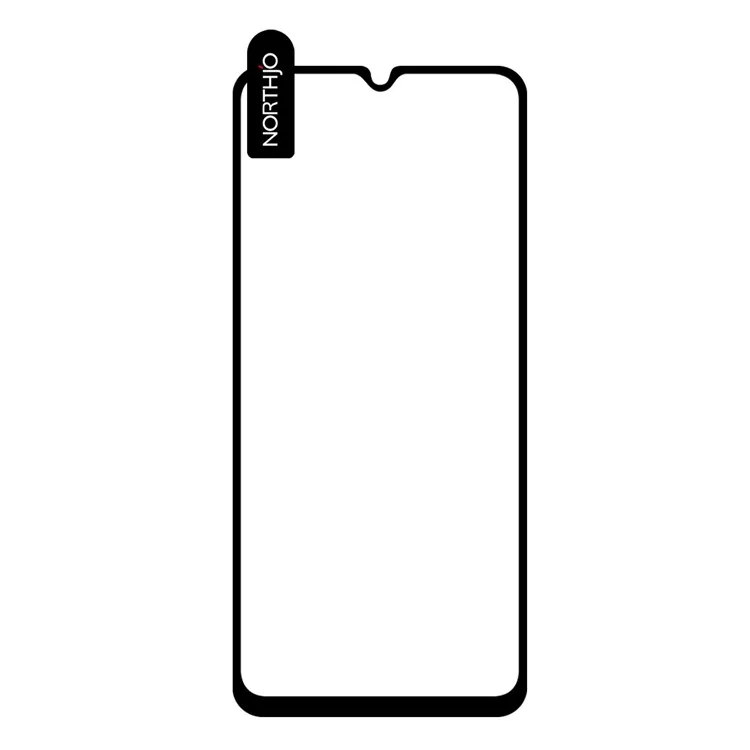 NORTHJO A+ For Samsung Galaxy A06 4G Screen Protector High Aluminum-Silicon Film 0.3mm 2.5D - Black