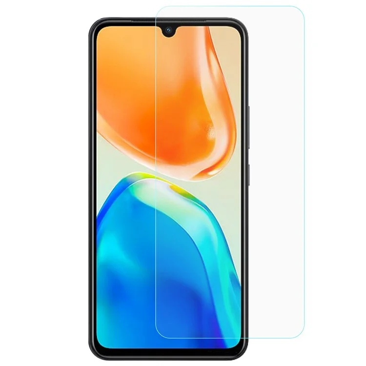 Film de verre trempé à bord incurvé de 0,3 mm pour vivo V25e 4G, protecteur d'écran anti-explosion ultra-fin et transparent