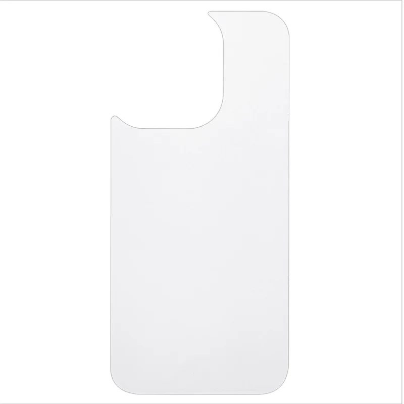 Para iPhone 16 Pro Protector de Pantalla Trasera Transparente Film de Vidrio Templado a Prueba de Explosiones para Teléfono Móvil
