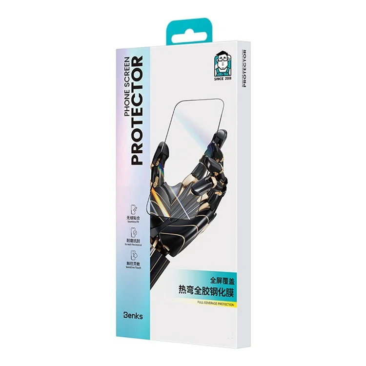 Benks Per Iphone 16 Pro Max High Aluminium-Silicon Glass Screen Protector Definition