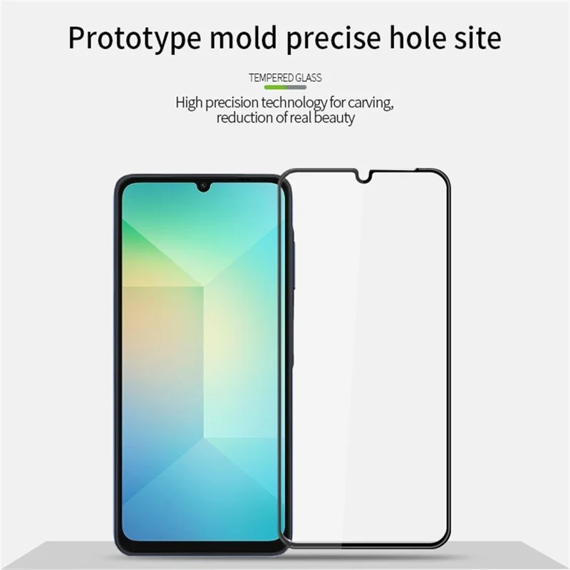 Pinwuyo JK 3D Tempered Glass Film Series-2 Für Samsung Galaxy A16 Bildschirmschutz 9H Härte Ultra Klar