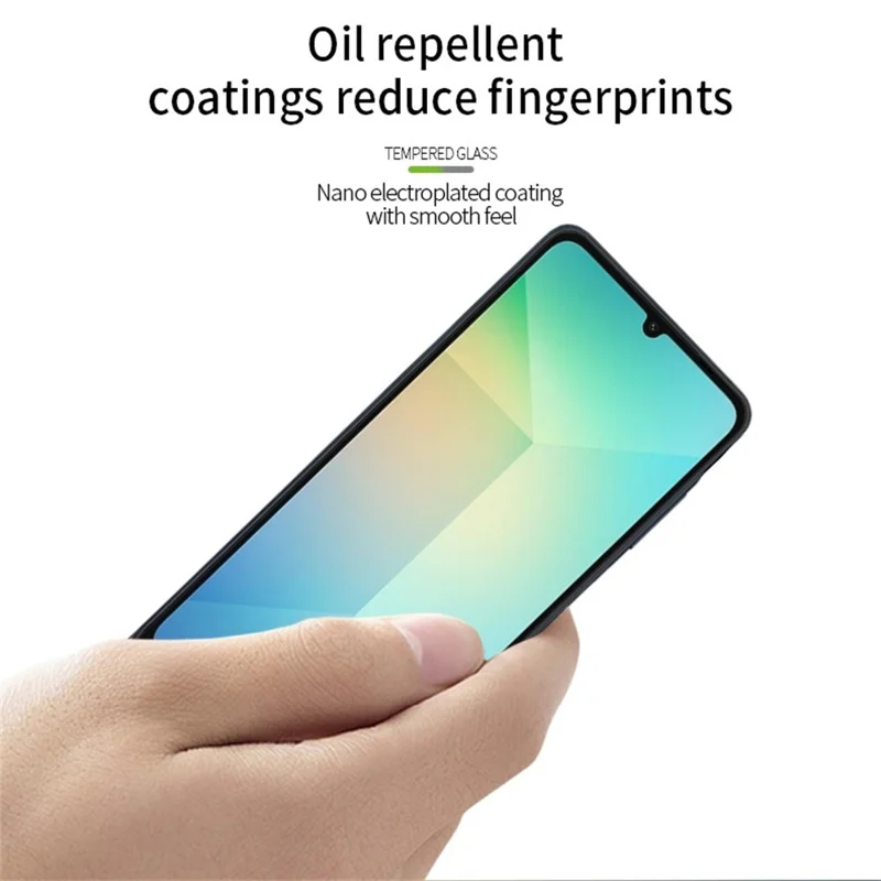 Pinwuyo JK 3D Tempered Glass Film Series-2 Für Samsung Galaxy A16 Bildschirmschutz 9H Härte Ultra Klar