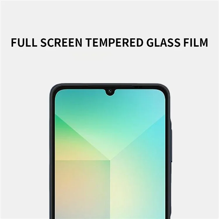 Pinwuyo JK Series-2 Pour Samsung Galaxy A06 Temperred Glass Film 9H Protecteur en Plein Écran