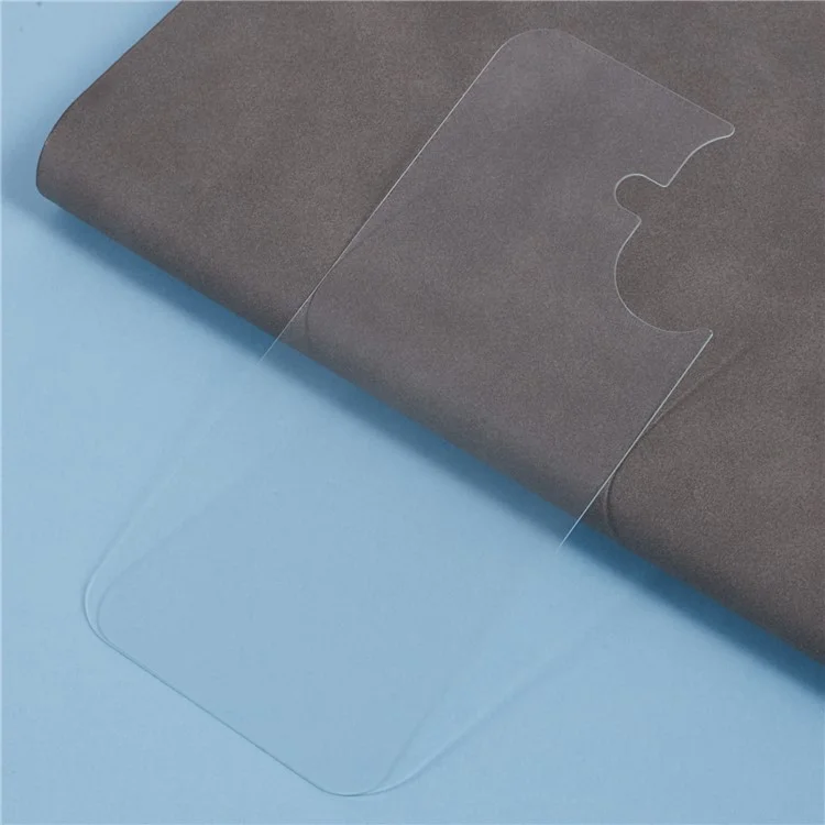 For iPhone 16 HD Clear Tempered Glass Back Film 2.5D Arc Edge 9H Hardness Anti-Scratch Back Protector