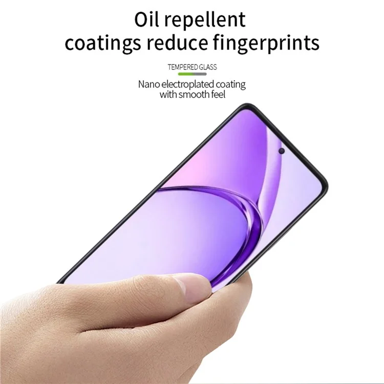 Pinwuyo JK Serie-2 Für Oppo A80 5G Tempered Glass Film 9h Vollbildschutzschutz