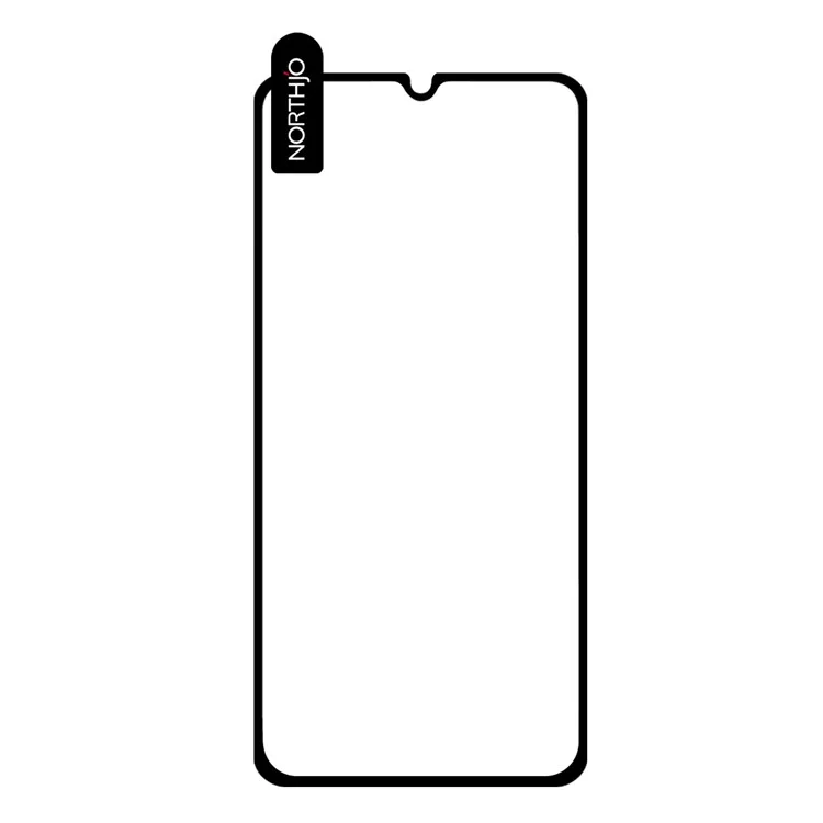 NORTHJO A+ For Samsung Galaxy A16 5G / A16 4G Screen Protector High Aluminum-Silicon Film 0.3mm 2.5D, Black