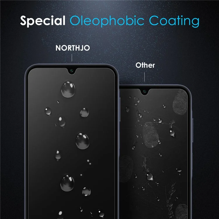 NORTHJO A+ For Samsung Galaxy A16 5G / A16 4G Screen Protector Clarity 2.5D Tempered Glass Film