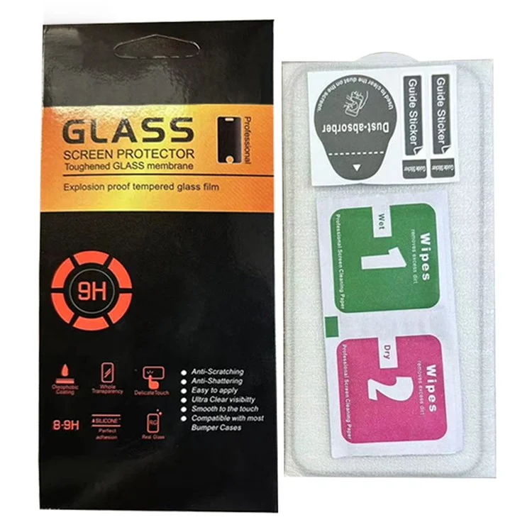 10pcs Pour Xiaomi Redmi 14c 4G Protecteur Protecteur Printing Edge Full Glue Couvre