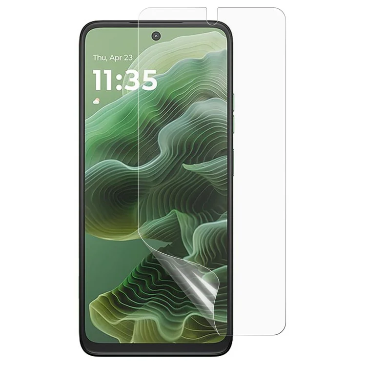 For Motorola Moto G35 5G Screen Film PET Bubble-Free Ultra Clear Screen Protector