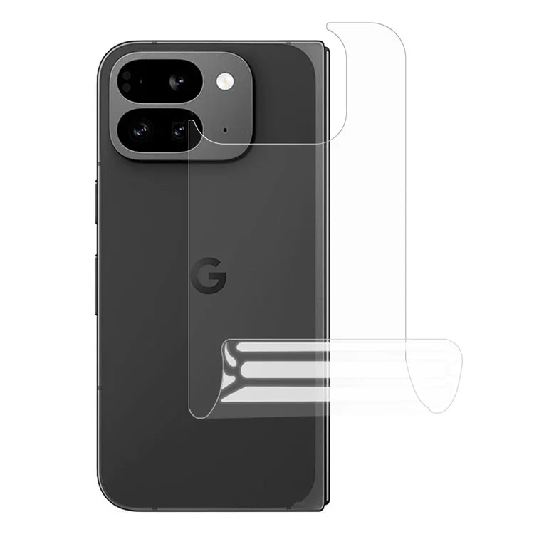 Для Google Pixel 9 Pro Fold 5G Anti-Scratch Phone Back TPU Film Full Cover Back Protector