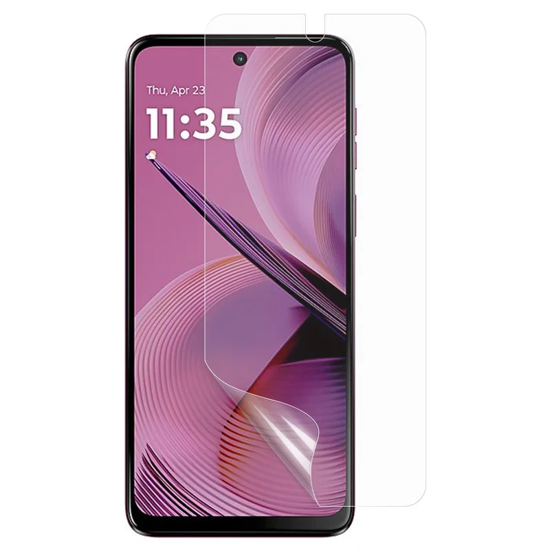 For Motorola Moto G55 5G Screen Film PET Bubble-Free Ultra Clear Screen Protector