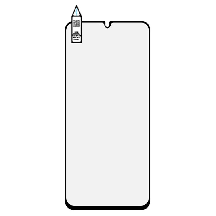 RURIHAI 10Pcs For Samsung Galaxy A06 4G / A06 5G High Aluminium-Silicon Glass Film 0.26mm 2.5D Secondary Hardening Screen Protector