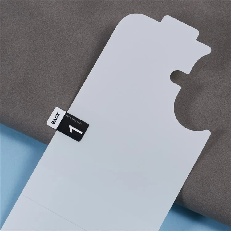 For iPhone 16 Plus Back Screen Protector Hydrogel HD Clear TPU + PET Phone Back Cover Film