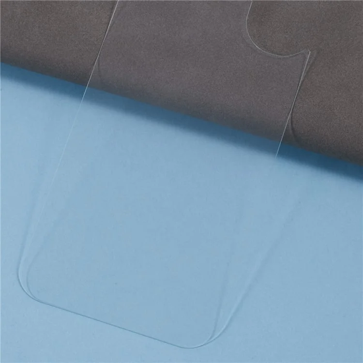 Para iPhone 16 Plus HD Clear Tempered Glass Back Film 2.5D Arc Edge 9H Hardness Anti-Scratch Back Protector