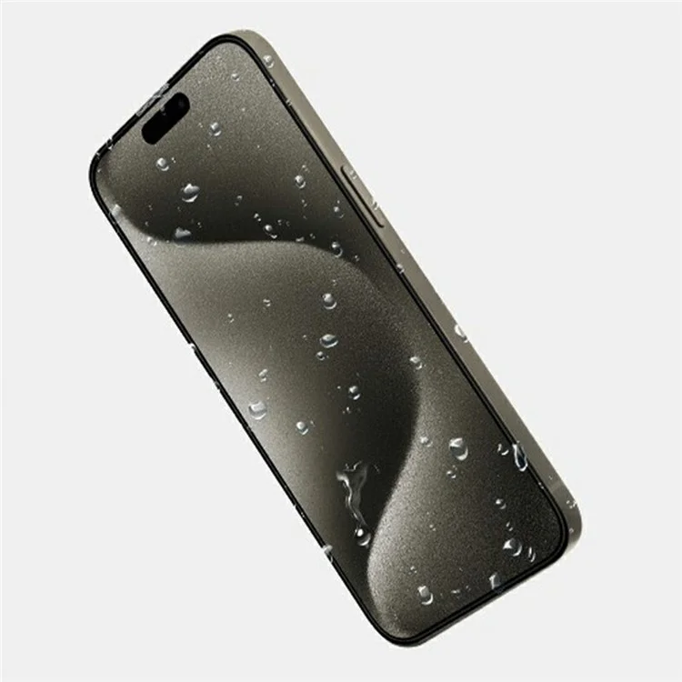 KZDOO Para Iphone 16 Plus / Más de 15 / 14 Pro Max Anti-ridust Clear Screen Protector 3D Curvado AB Glue Temper Glass Film