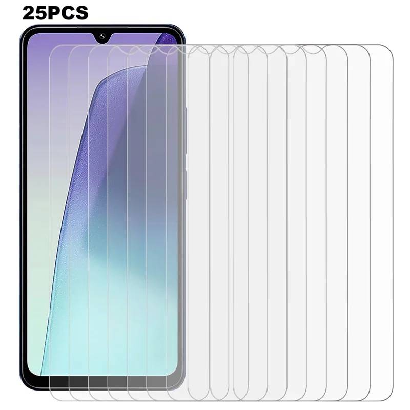 Bulk Purchasing 25Pcs for Xiaomi Poco C75 4G / Redmi 14R 5G / 14C 4G / A3 Pro 4G Tempered Glass Screen Protector High Definition