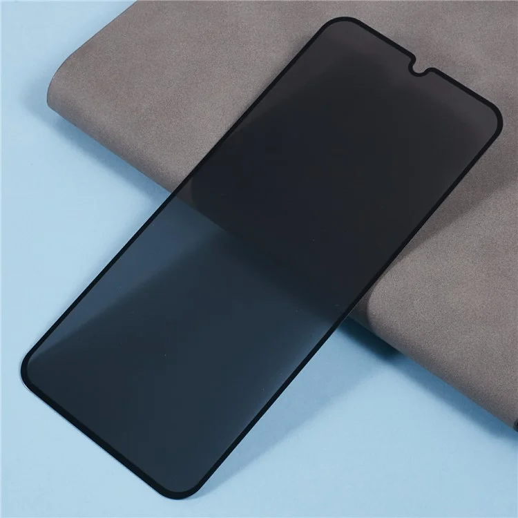 For Samsung Galaxy F14 4G Anti-Spy Screen Protector Silk Printing High Aluminium-Silicon Glass Film
