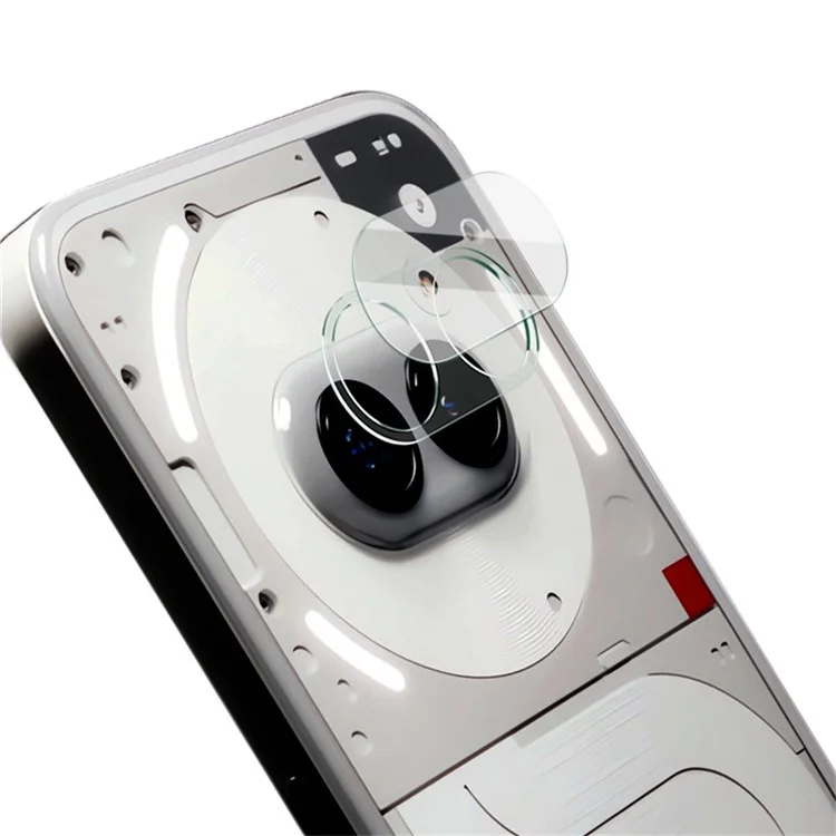 IMAK For Nothing Phone (2a) Plus Tempered Glass Camera Lens Protector + Acrylic Lens Cap