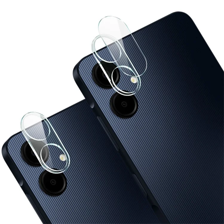 IMAK Para Samsung Galaxy A06 Protetor de Lente de Vidro Temperado + Tampa de Lente Acrílica