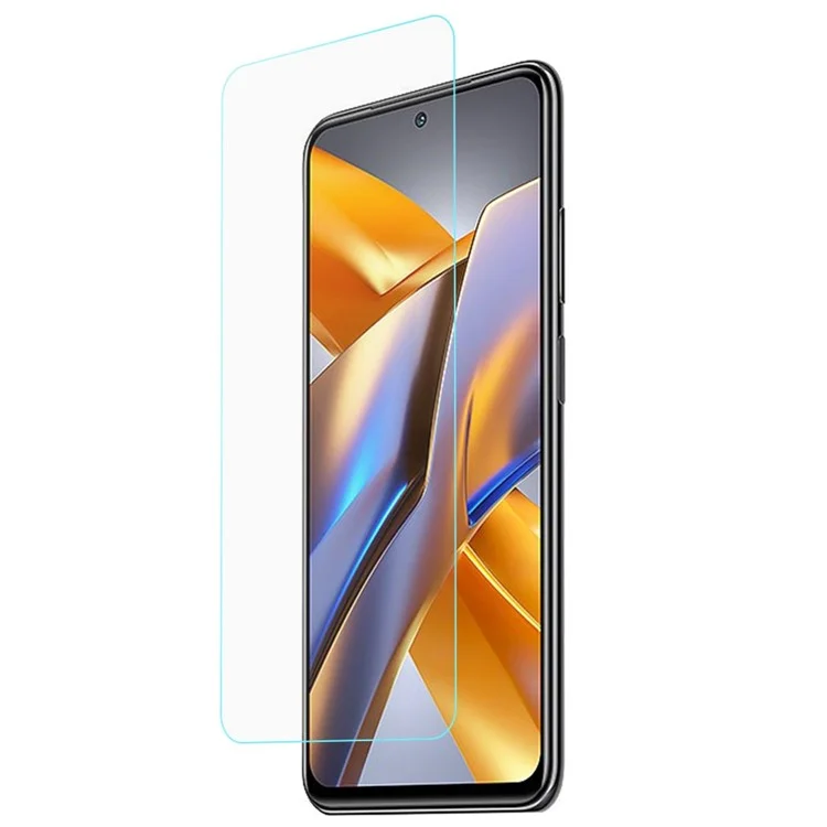 Für Xiaomi Poco M5s 4G / Redmi Note 10 4G / Redmi Note 10S 4G 0,3 mm Arc Edge bruchsicheres Hartglas-Displayschutzfolie Ultra Clear
