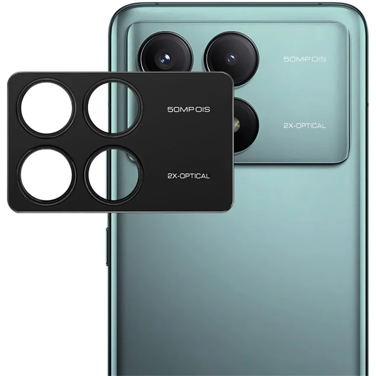 IMAK For Xiaomi Poco F6 Pro 5G / Redmi K70 5G / K70 Pro 5G Metal Camera Lens Protector Lens Protective Cover
