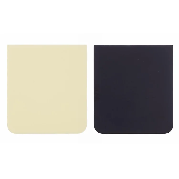 Pour Samsung Galaxy Z Flip6 5G F741 Back Battery Batching Cover Remplacement Pièce de Remplacement (sans Logo) - Jaune