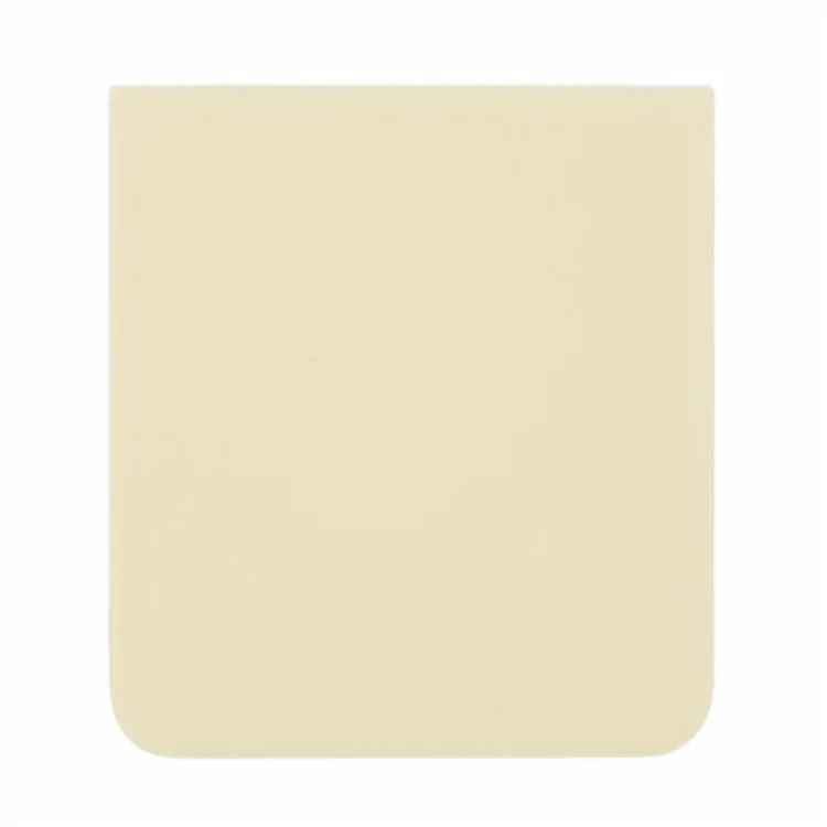 Pour Samsung Galaxy Z Flip6 5G F741 Back Battery Batching Cover Remplacement Pièce de Remplacement (sans Logo) - Jaune
