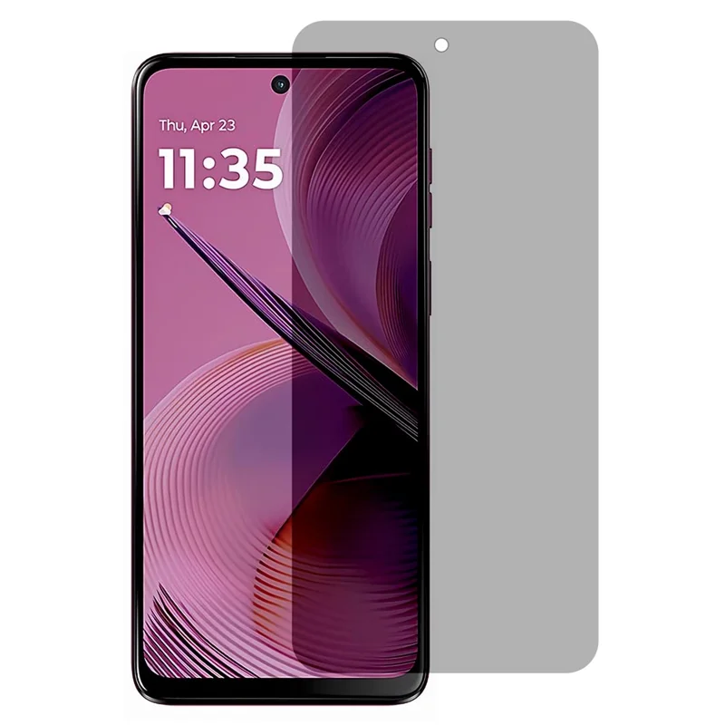 For Motorola Moto G55 5G Anti-Spy Screen Protector High Aluminium-Silicon Glass Film