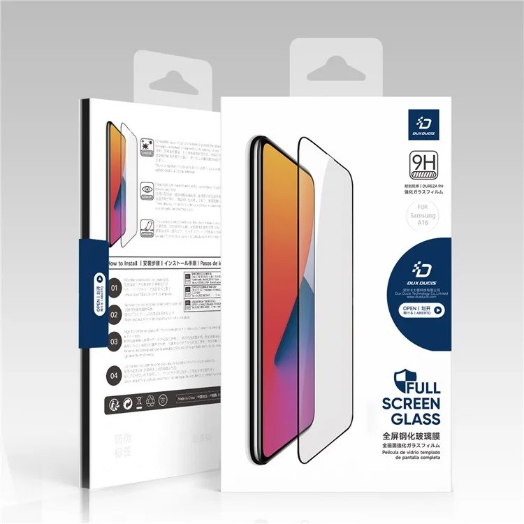 DUX DUCIS For Samsung Galaxy A16 5G / A16 4G Screen Protector Medium Alumina Glass Film Anti-Explosion (9D)