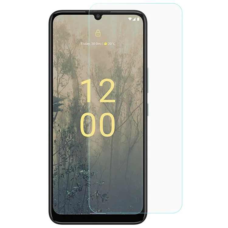 Pour Nokia C31 4G 0,3 mm Arc Edge Screen Protector Tempered Glass Shatter-proof Abrasion-resistant HD Clear Film