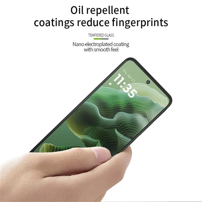MOFI JK Series-1 for Motorola Moto G35 5G Full Screen Protector Anti-Explosion 9H Hardness