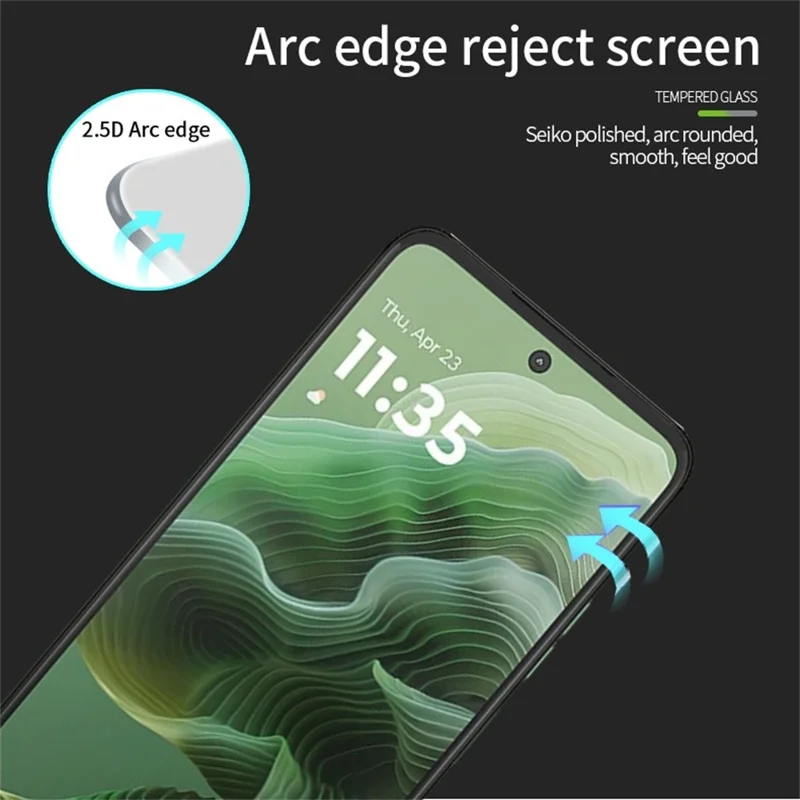 MOFI JK Series-1 for Motorola Moto G35 5G Full Screen Protector Anti-Explosion 9H Hardness
