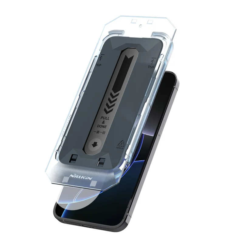 NILLKIN For iPhone 16 Pro Anti-Peep Screen Protector Anti-Scratch AGC Glass Full Screen Film