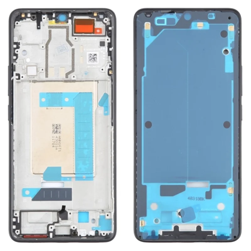 Для Xiaomi Poco F6 5G / Redmi Turbo 3 5G Middle Plate Part (A-Side) (без Логотипа) - Черный